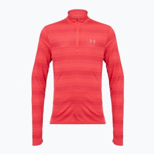 Pánská běžecká mikina Under Armour Velociti 1/4 Zip lumos lime/mod gray