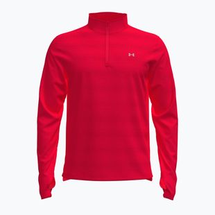 Pánská běžecká mikina Under Armour Velociti 1/4 Zip lumos lime/mod gray