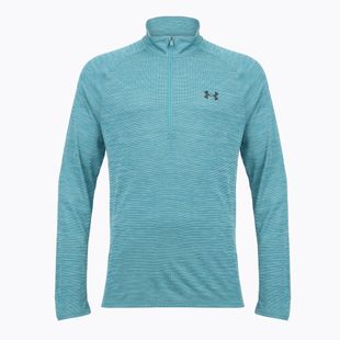 Pánské tričko Longsleeve Under Armour Tech Textured 1/2 Zip Boundless Blue/Black