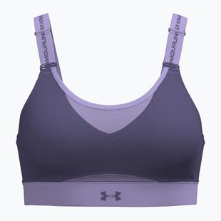 Sportovní podprsenka Under Armour Infinity High 2.0 purple luxe/purple crest/purple luxe