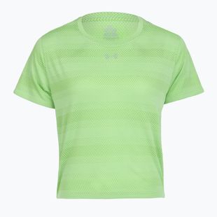Dámské běžecké tričko Under Armour Velociti lumos lime/white