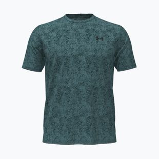 Pánské tréninkové tričko Under Armour Tech Tee Pixelate rack green/black