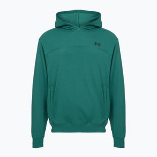 Pánská mikina Under Armour Rival LW Hoodie rack green/black