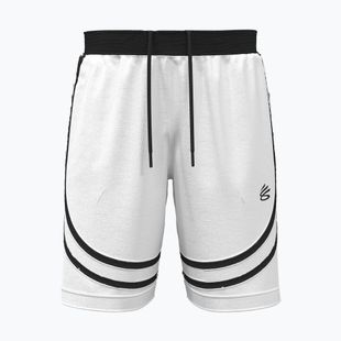 Pánské basketbalové šortky Under Armour Curry Signature white/black