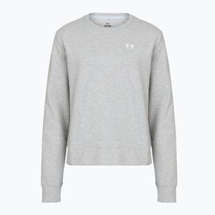 Dámská mikina Under Armour Sport Terry Crew mod gray light heather/white
