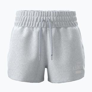 Dámské šortky Under Armour Icon Fleece Nov mod gray light heather/white