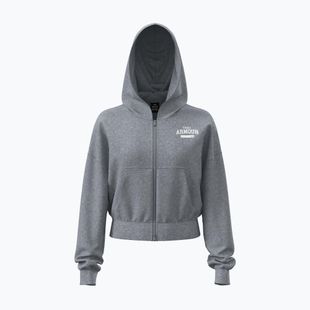 Dámská mikina Under Armour Icon Fleece Nov FZ blue gray light heather/white