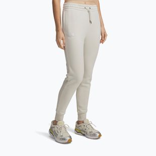 Dámské kalhoty Under Armour Icon Fleece Jogger summit white/white