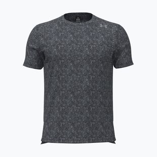 Pánské běžecké tričko Under Armour Velociti Pro Print black/black/metallic silver