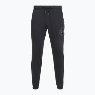 Pánské kalhoty Under Armour Rival LW Graphic Jogger black/castelrock