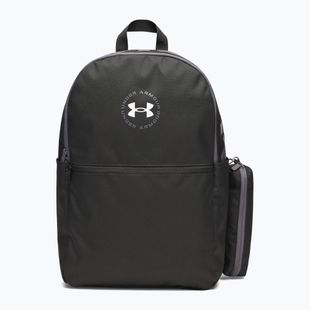 Městský batoh Under Armour Essential Printed Backpack black/black/castlerock