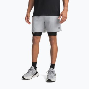 Pánské tréninkové šortky Under Armour Vanish Woven 2.0 Shorts mod gray/black