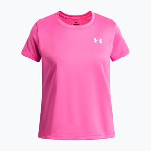 Dětské triko na trénink Under Armour Tech SSC SS pink frenzy/white