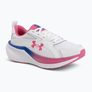 Dámské běžecké boty Under Armour Assert 11 white/pink frenzy/pink frenzy