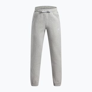 Dětské kalhoty Under Armour B Rival Fleece Jogger mod gray light heather/white
