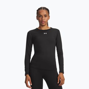 Dámské tréninkové tričko Longsleeve Under Armour ColdGear Crew ultimate black/white