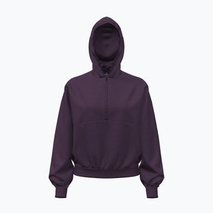 Dámská tréninková mikina Under Armour Icon Fleece HZ Hoodie purple echo/purple echo