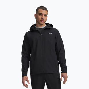 Pánská tréninková bunda Under Armour Tech Utility Woven Jacket black/black/steel