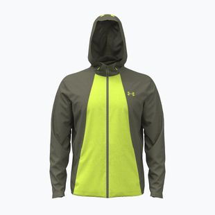 Pánská tréninková bunda Under Armour Tech Utility Woven Jacket marine od green/green citrine/green citrine