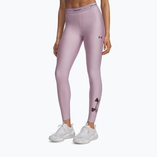 Dámské tréninkové legíny Under Armour HeatGear Novelty Leggings mauve pink/ox blood