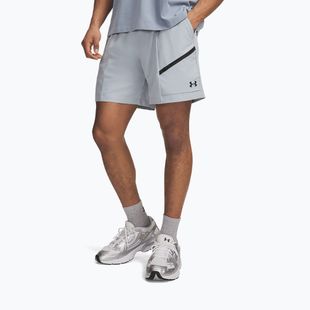 Pánské tréninkové šortky Under Armour Unstoppable Woven Shorts blue fog/black
