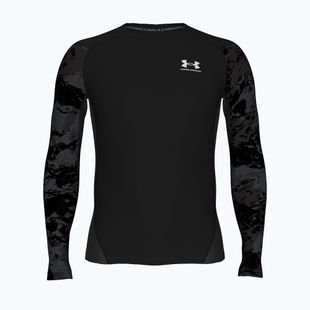 Pánské tréninkové tričko Longsleeve Under Armour HG Armour Comp ultimate black/white