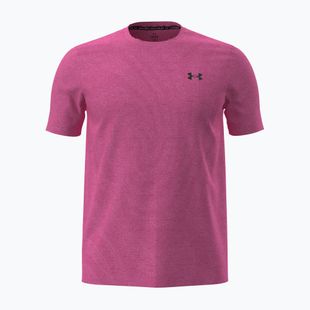 Pánské tréninkové tričko Under Armour Vanish Seamless Novelty SS pink frenzy/ultimate black