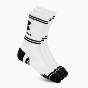 Ponožky Under Armour Perf Tech Nov Crew 3 pack white/white/ultimate black