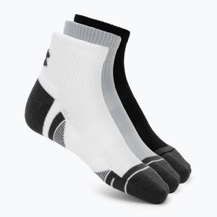Ponožky Under Armour Perf Tech Qtr 3 pack mod gray/white/jet gray