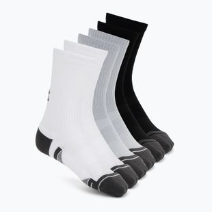 Ponožky Under Armour Perf Tech Crew 6 pack mod gray/mod gray/jet gray
