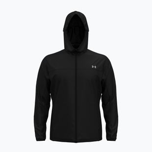 Pánská běžecká bunda Under Armour Velociti Storm Jacket black/reflective