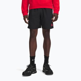 Pánské tréninkové šortky Under Armour Tech Sport black/racer red/racer red