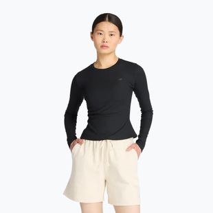 Dámské triko Longsleeve New Balance Micro-Rib black