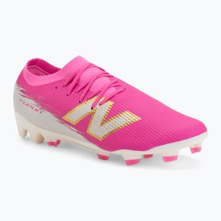 Kopačky New Balance Furon Team V8 FG pink heat/sea salt/gold metallic