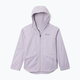 Dětská nepromokavá bunda Columbia Rainy Trails II Fleece lavender pearl
