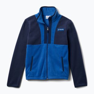 Pánská mikina Columbia Back Bowl II Full Zip collegiate navy/mountain blue