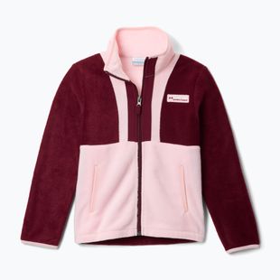 Pánská mikina Columbia Back Bowl II Full Zip rich wine/satin pink