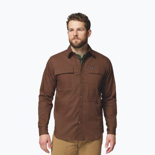 Pánská košile Columbia Landroamer Twill tobacco