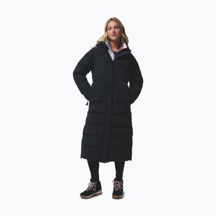 Dámský péřový kabát Columbia Amaze Puff Long Hooded black
