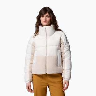 Dámská hybridní bunda Columbia Leadbetter Point II Sherpa Hybrid sea salt/dark stone