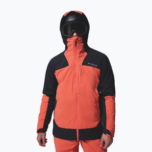 Pánská lyžařská bunda Columbia Cirque Bowl spice/spicy black/zing