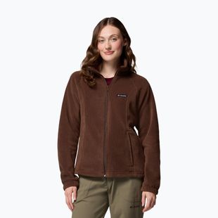 Dámská mikina Columbia Benton Springs Full Zip tobacco