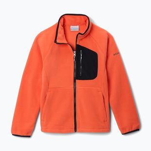 Dětská fleecová bunda Columbia Fast Trek IV Fleece Full Zip zing/black