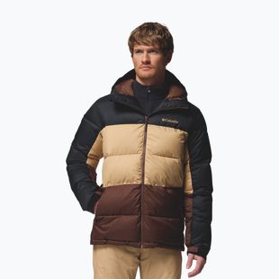 Pánská lyžařská bunda Columbia Slope Style black/canoe/tobacco