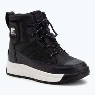 Dětské sněhule Sorel Youth Whitney Mid Wp black/sea salt