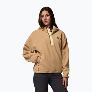 Dámská fleecová mikina Columbia Helvetia II Hoodie canoe