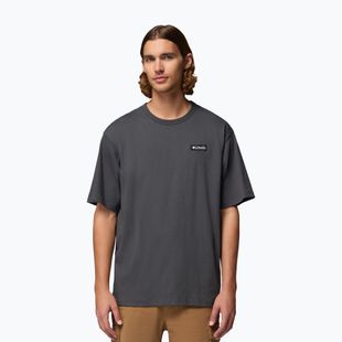 Pánské tričko Columbia CSC Heavyweight Iconic Tee shark/repeated peaks