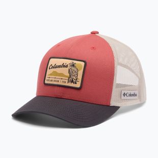 Kšiltovka Columbia Mesh Snap Back washed red/shark/dark stone/iron