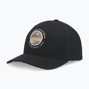 Kšiltovka Columbia Lost Lager 3D Stretch Snapback black/landscape circle