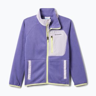 Dětská fleecová mikina Columbia Fast Trek V Full Zip stormwatch/lavender pearl